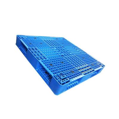 Повторно использованные Serrated паллеты HDPE палубы пластиковые супермаркет 1100 x 1100