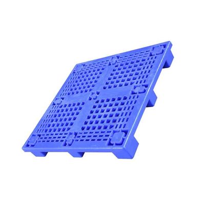HDPE пластиковых паллетов склада 100x100cm Stackable разносторонний
