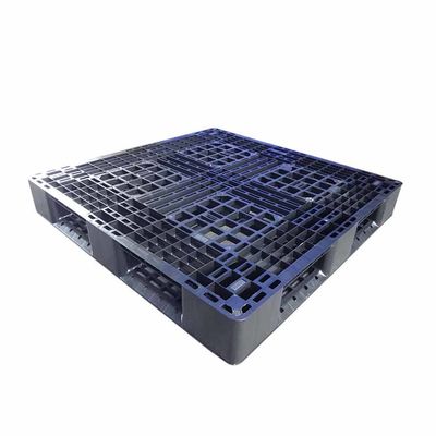 1100 x 1100 паллетов доставки SGS пластиковых паллетов черных пластиковых