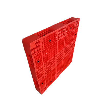 Паллет 1200x1200 красный Stackable пластиковый 6000Kg PE гигиенический для склада