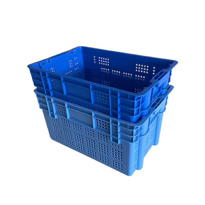 Клеть 61x40 HDPE пластиковая Nestable штабелируя для рынка склада