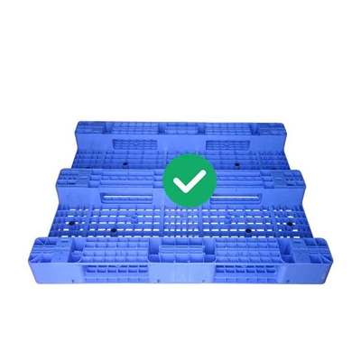 Неподвижная нагрузка паллета 1300x1100 сверхмощная 5000Kg HDPE пластиковая