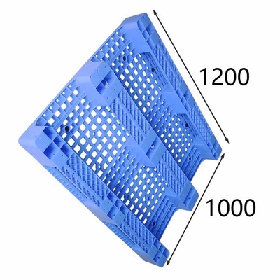 HDPE 1200 x 1000 x 150mm паллета закрытой плоской палубы сверхмощный пластиковый