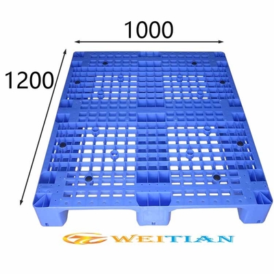 Паллеты эргономики Stackable пластиковые неподвижная нагрузка 1200 x 1000 5500 Kg для грузоподъемников