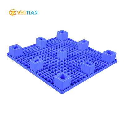 паллет 100 x впрыски нагрузки 2000Kg плоский материал сини HDPE см 100