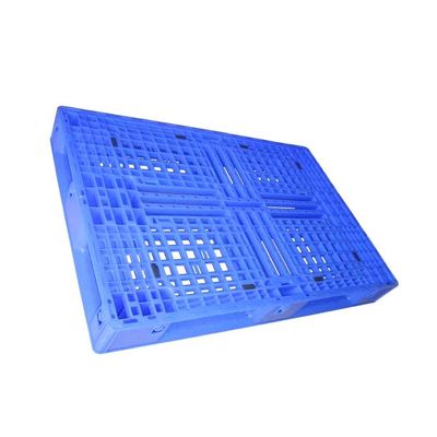 Паллеты голубого евро полиэтилена пластиковые 1200 x 800 прочных 3 бегунов