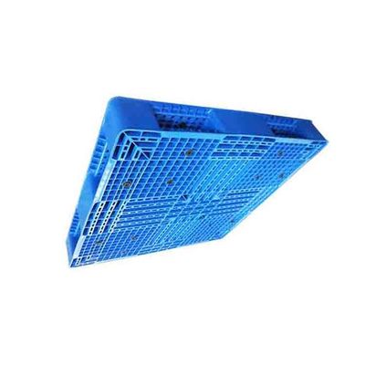 Повторно использованные Serrated паллеты HDPE палубы пластиковые супермаркет 1100 x 1100