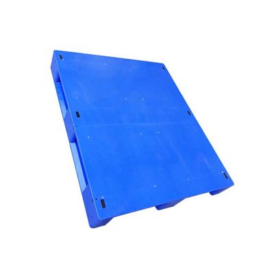 Паллеты голубой экономики неподвижной нагрузки 6T пластиковые паллеты 120 x 100cm голубые пластиковые