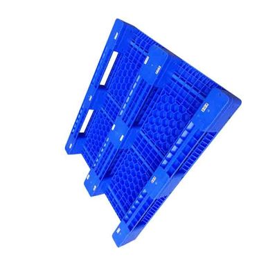 Паллеты голубой экономики неподвижной нагрузки 6T пластиковые паллеты 120 x 100cm голубые пластиковые