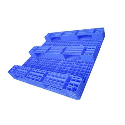 Голубой подгонянный HDPE паллета 1200x1200 неподвижной нагрузки плоский пластиковый
