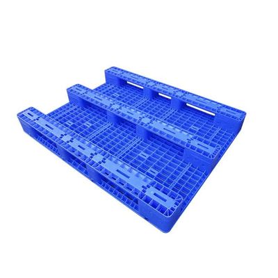 паллеты HDPE 1500kg сверхмощные пластиковые 1.4*1.1m 3 скида паллета бегунов пластиковых