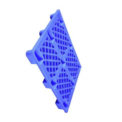 Транспорт 1200 x 800 снабжений Rackable PE Nestable пластикового паллета голубой