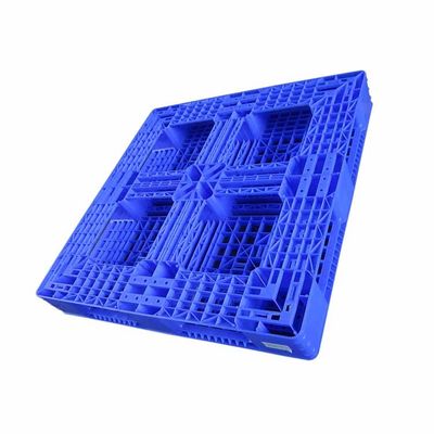 Палуба паллета паллетов 1100x1100 HDPE Nestable пластиковая пластиковая провентилировала