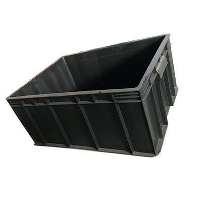 Recyclable коробки 54x42 Eco черного хранения ESD пластиковое логистическое дружелюбное