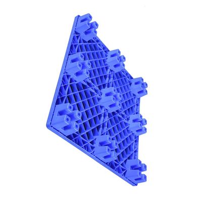 Одиночное PE 1100 x стороны пластиковый паллет 1100 для динамической нагрузки склада 600Kg