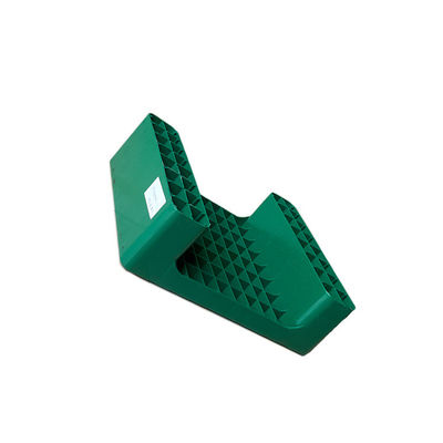 Зеленый паллет HDPE 450x350 Stackable пластиковый для порта склада