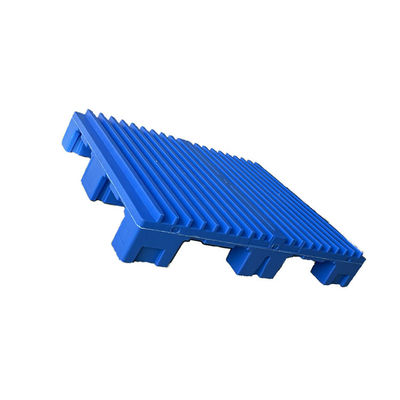 Stackable статическая синь HDPE паллетов прессованной пластмассы впрыски 4000Kg