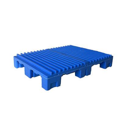 Stackable статическая синь HDPE паллетов прессованной пластмассы впрыски 4000Kg