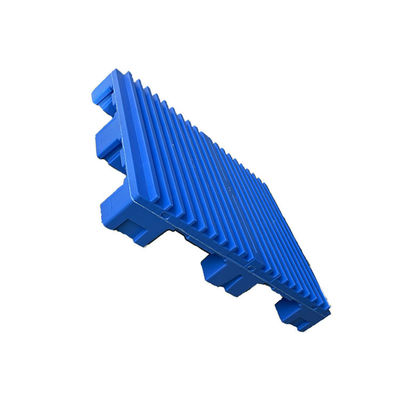 Снабжение паллетов 4000Kg HDPE 1060x750 Rackable пластиковое двухлобное