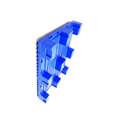смотреть на одиночное HDPE паллета 1500Kg полиграфической промышленности 1060x750 пластиковое динамическое