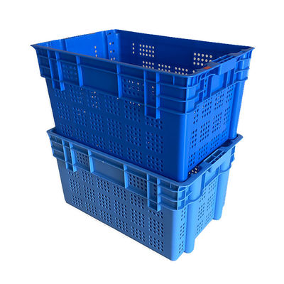 Клеть 61x40 HDPE пластиковая Nestable штабелируя для рынка склада