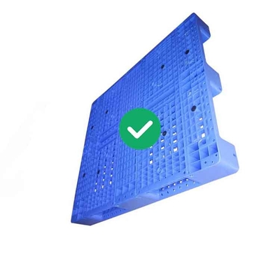 HDPE кладя нагрузку на полку пластикового паллета сверхмощную 1300x1100 5000Kg