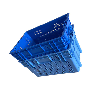 динамическая нагрузка 50Kg морепродуктов пластиковых клетей склада 60x40 Stackable