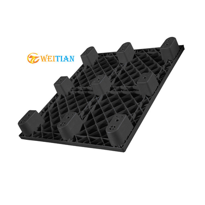 400Kg склад динамического Nestable пластикового HDPE паллета 1200X800 эргономический