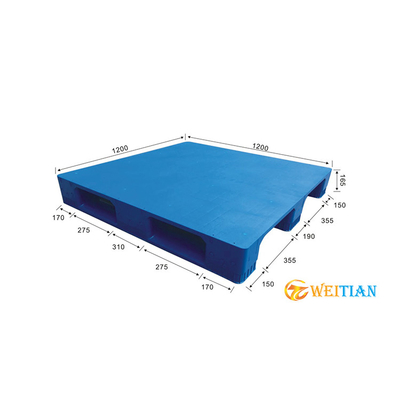 Эргономическое паллета 1200x1200 HDPE Stackable Nestable пластиковое сверхмощное