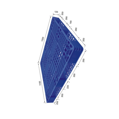 Паллеты PP FM 4000Kg Recyclable HDPE Nestable пластиковые статические для порта