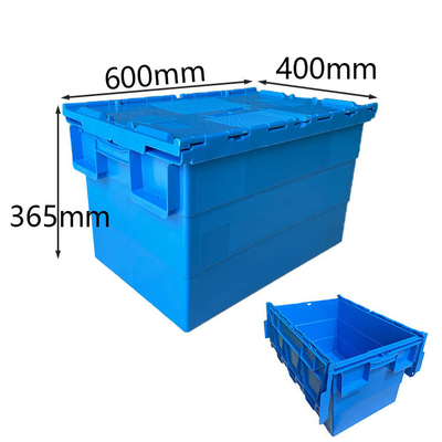 Гигиены коробки HDPE склада клеть 50Kg 60L пластиковой логистической пластиковая двигая
