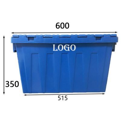 Lockable Stackable двигая коробки 770 фунтов тар для хранения HDPE пластиковых для двигать