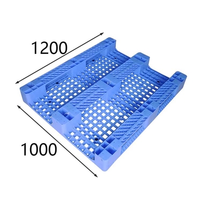 HDPE 1200 x 1000 x 150mm паллета закрытой плоской палубы сверхмощный пластиковый
